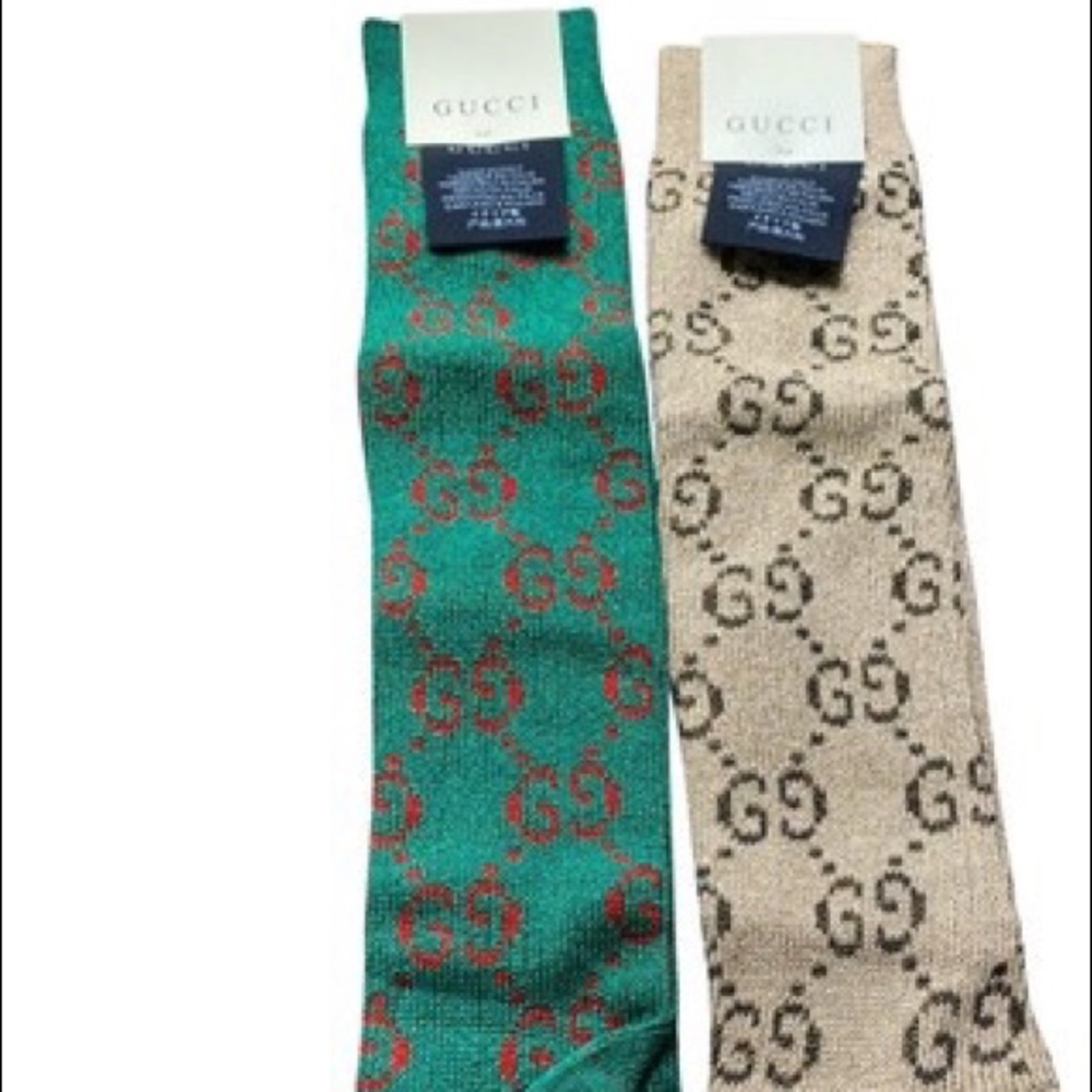 Unisex Gucci logo socks